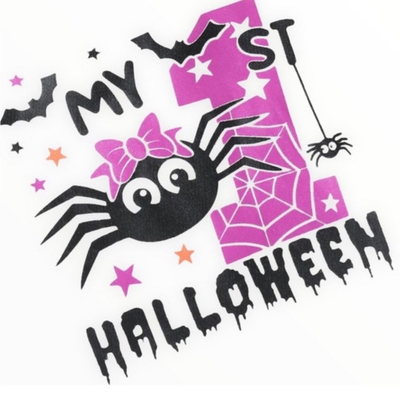 Sale !!! Baby Girl 1st HALLOWEEN TUTU Outfit - Picture 4 of 4